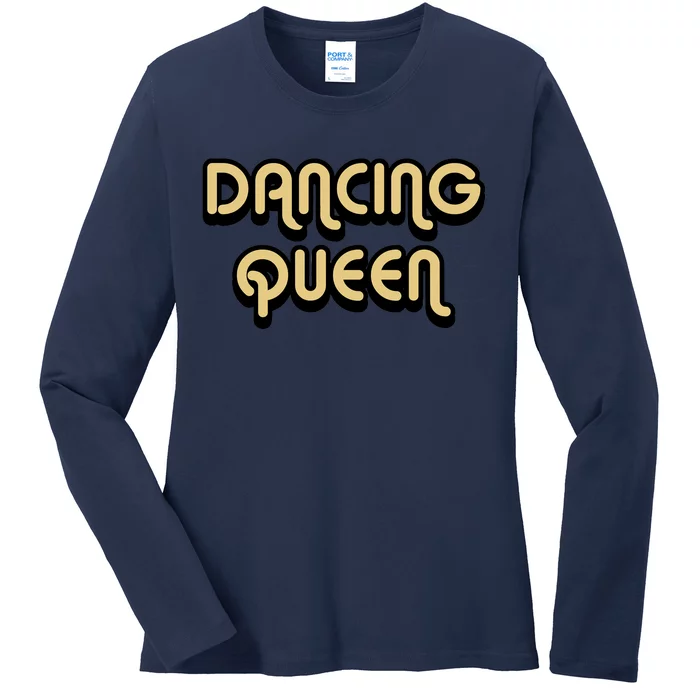 Dancing Queen Ladies Long Sleeve Shirt