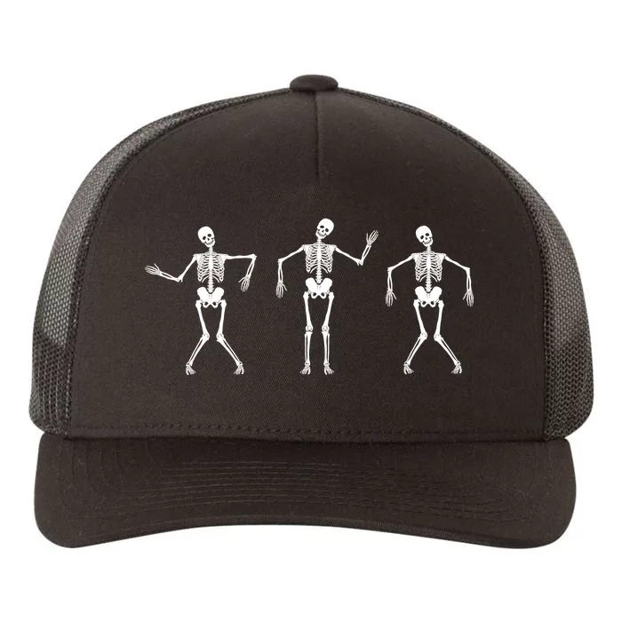 Dancing Skeletons Cute Halloween Yupoong Adult 5-Panel Trucker Hat