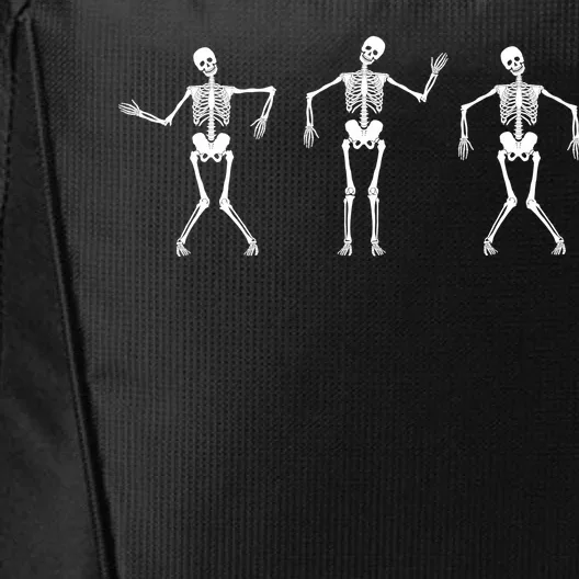 Dancing Skeletons Cute Halloween City Backpack