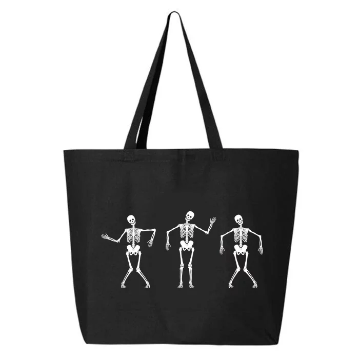 Dancing Skeletons Cute Halloween 25L Jumbo Tote