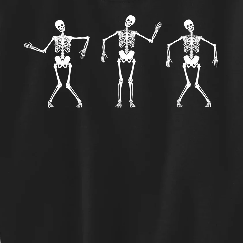 Dancing Skeletons Cute Halloween Kids Sweatshirt