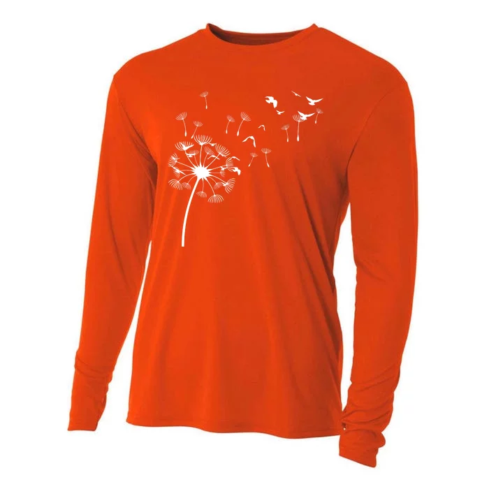 Dandelion Birds Cooling Performance Long Sleeve Crew