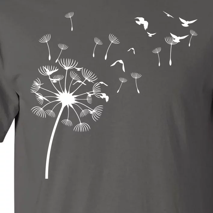 Dandelion Birds Tall T-Shirt