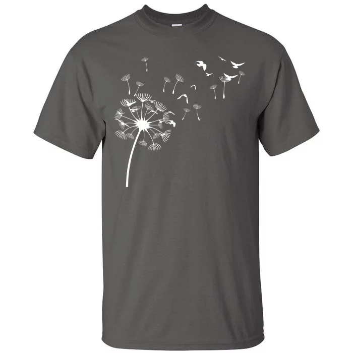 Dandelion Birds Tall T-Shirt