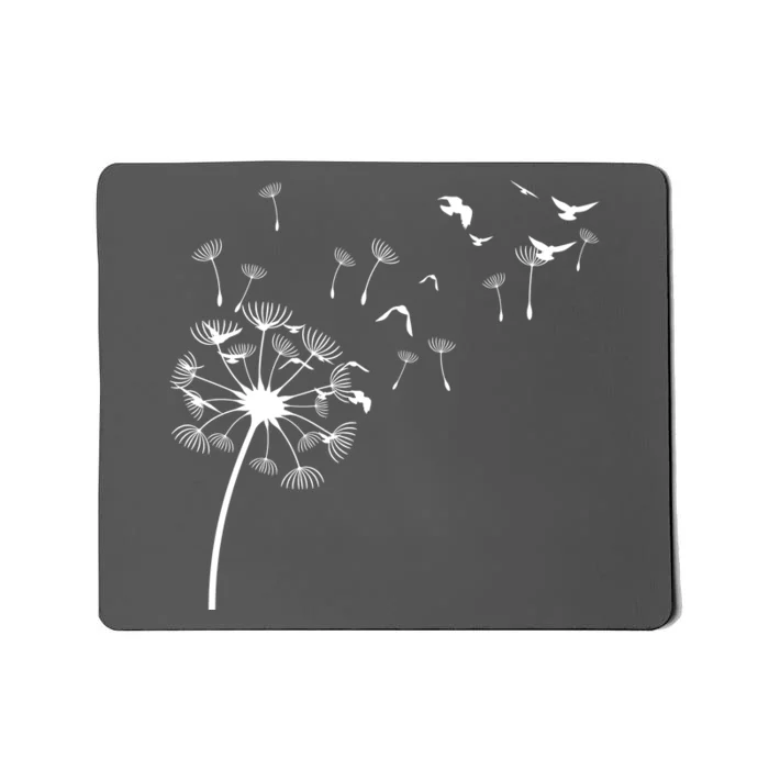 Dandelion Birds Mousepad