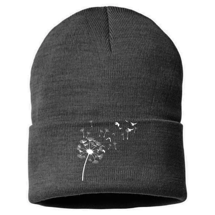 Dandelion Birds Sustainable Knit Beanie