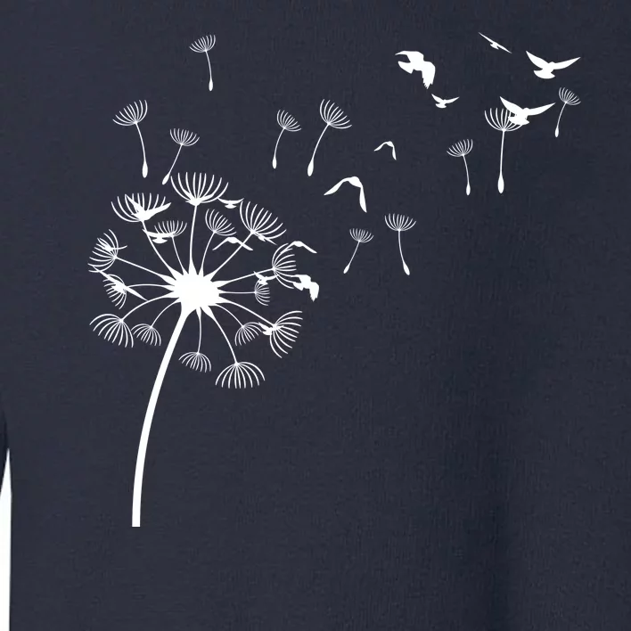 Dandelion Birds Toddler Sweatshirt