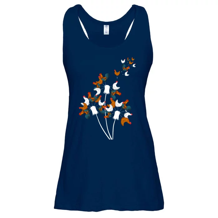 Dandelion Chicken Ladies Essential Flowy Tank