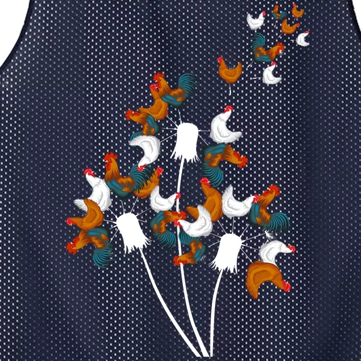 Dandelion Chicken Mesh Reversible Basketball Jersey Tank