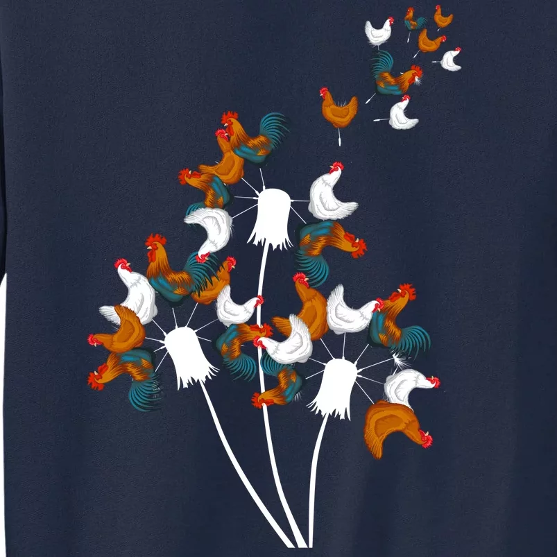 Dandelion Chicken Tall Sweatshirt