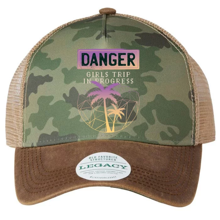 Danger Girls Trip In Progress Legacy Tie Dye Trucker Hat