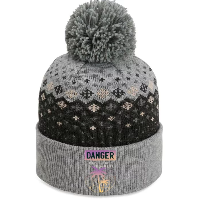 Danger Girls Trip In Progress The Baniff Cuffed Pom Beanie