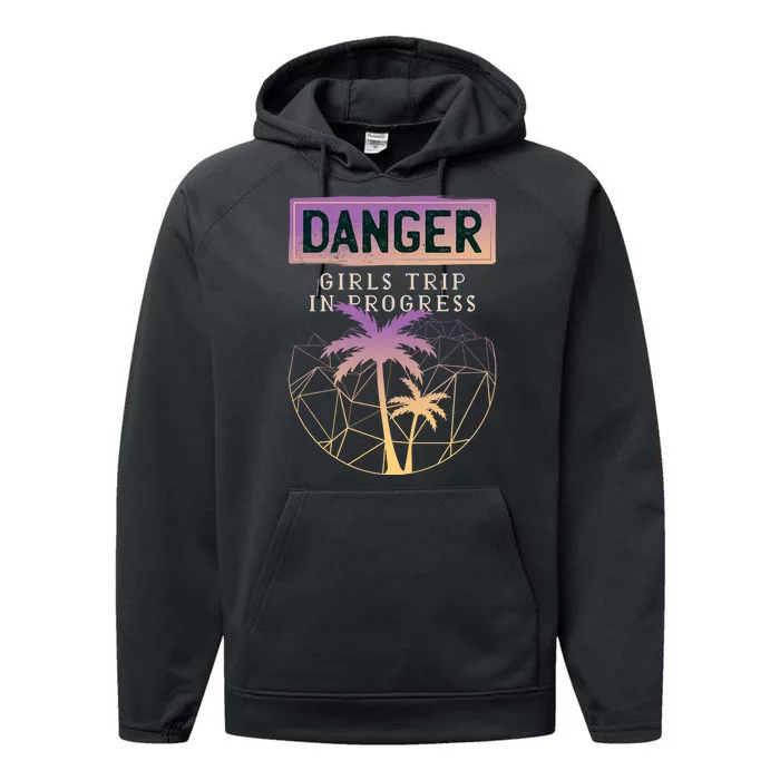 Danger Girls Trip In Progress Performance Fleece Hoodie