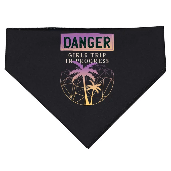 Danger Girls Trip In Progress USA-Made Doggie Bandana