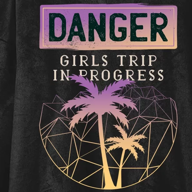 Danger Girls Trip In Progress Hooded Wearable Blanket