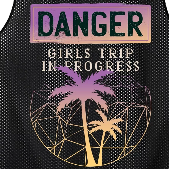 Danger Girls Trip In Progress Mesh Reversible Basketball Jersey Tank