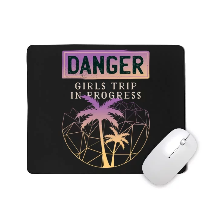 Danger Girls Trip In Progress Mousepad