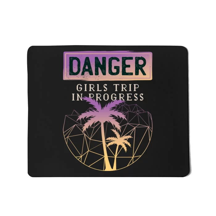 Danger Girls Trip In Progress Mousepad