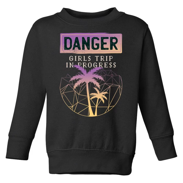 Danger Girls Trip In Progress Toddler Sweatshirt