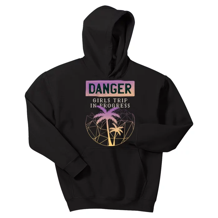 Danger Girls Trip In Progress Kids Hoodie