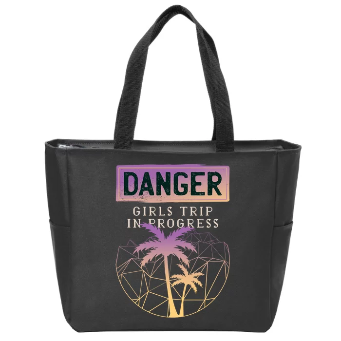 Danger Girls Trip In Progress Zip Tote Bag