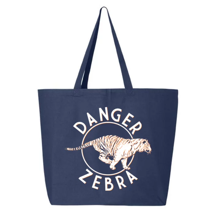 Danger Zebra 25L Jumbo Tote