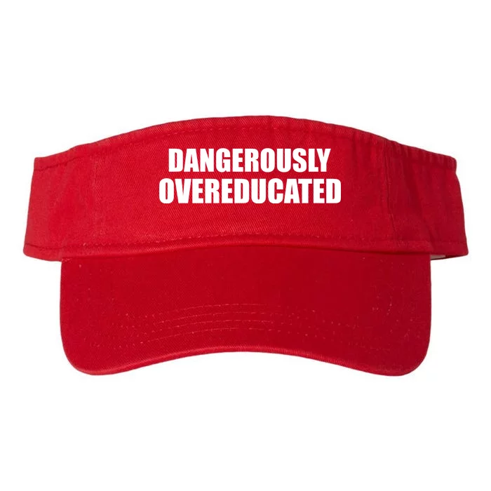 Dangerously Overeducated Valucap Bio-Washed Visor