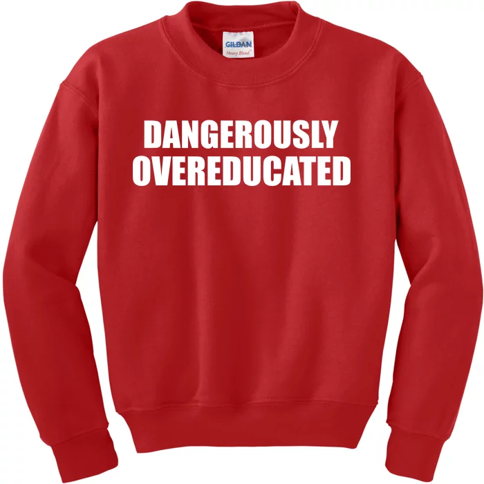 Dangerously Overeducated Kids Sweatshirt