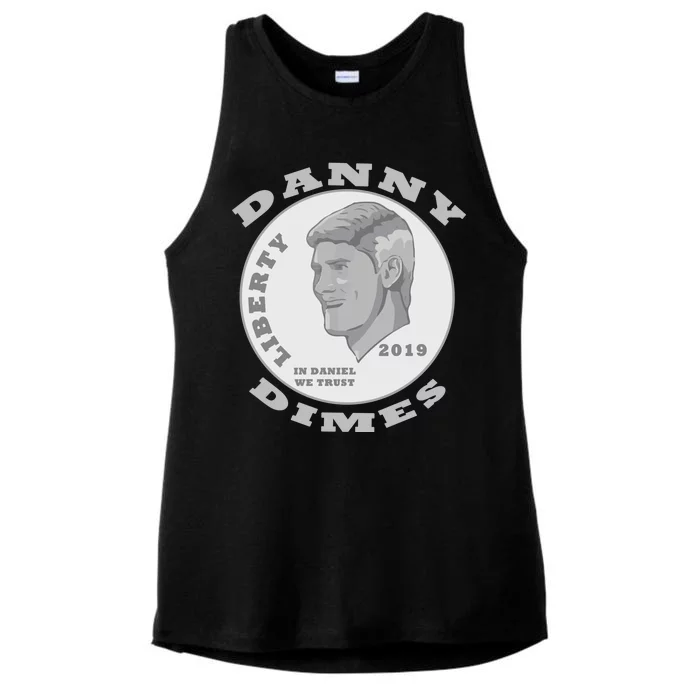 Danny Dimes Ladies Tri-Blend Wicking Tank