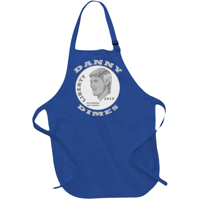 Danny Dimes Full-Length Apron With Pocket