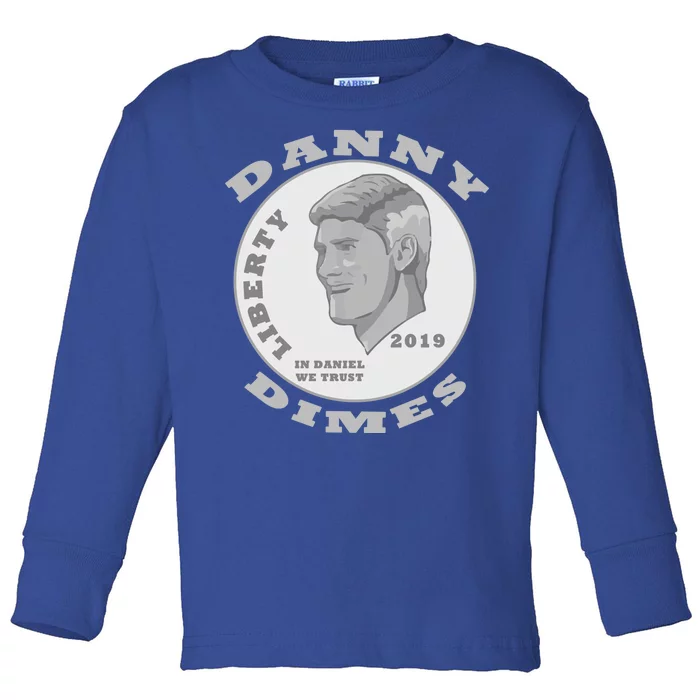 Danny Dimes Toddler Long Sleeve Shirt