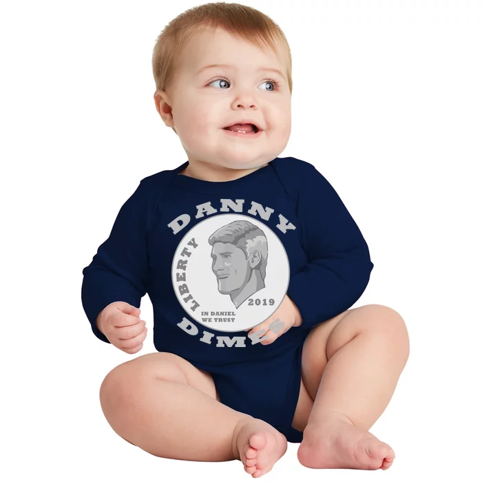 Danny Dimes Baby Long Sleeve Bodysuit