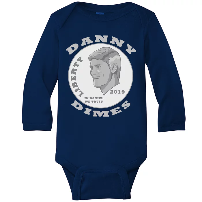 Danny Dimes Baby Long Sleeve Bodysuit