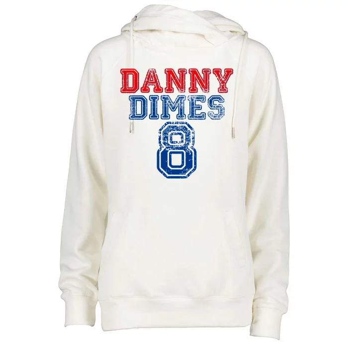 Danny Dimes NY Shine QB Football Womens Funnel Neck Pullover Hood