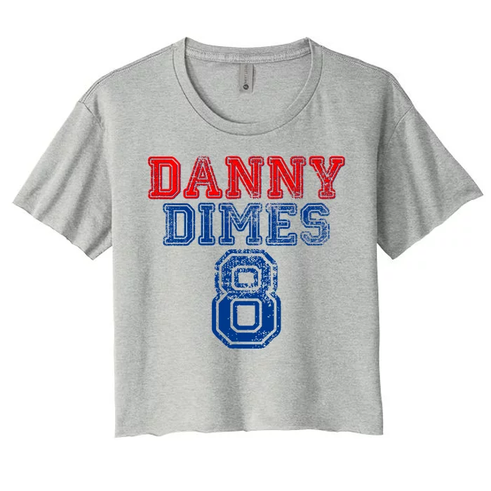 Danny Dimes NY Shine QB Football Women's Crop Top Tee