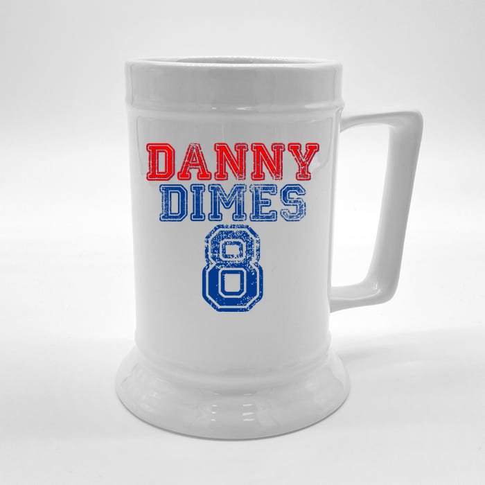 Danny Dimes NY Shine QB Football Front & Back Beer Stein