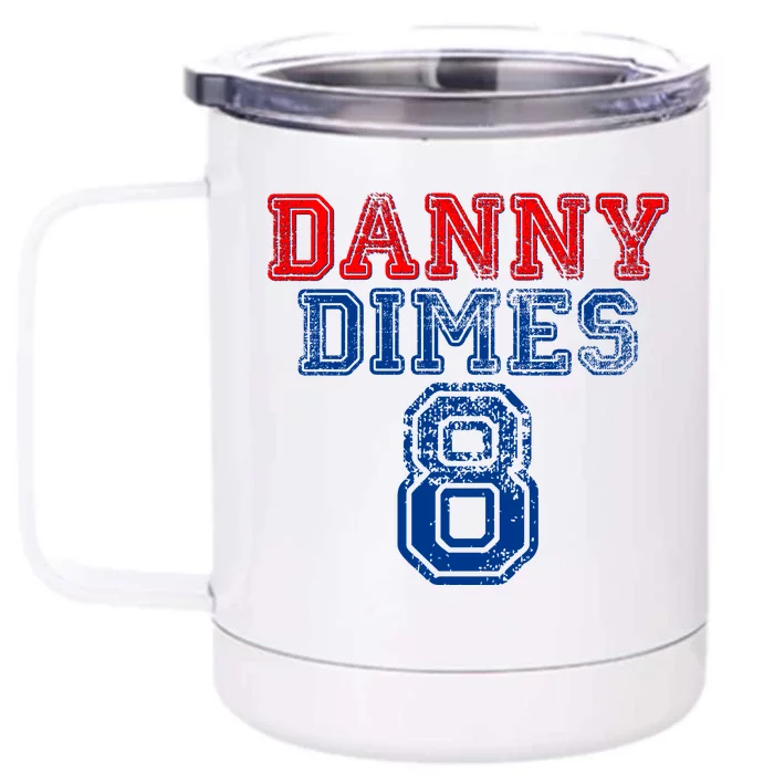 Danny Dimes NY Shine QB Football Front & Back 12oz Stainless Steel Tumbler Cup