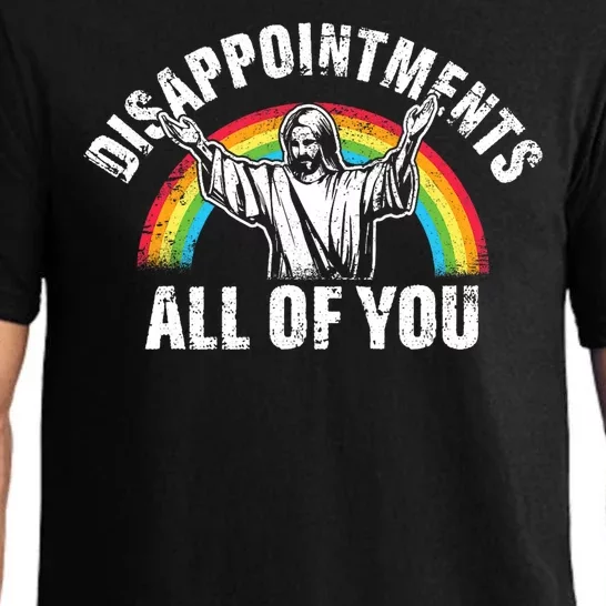 Disappointments All Of You Jesus Christian Pajama Set