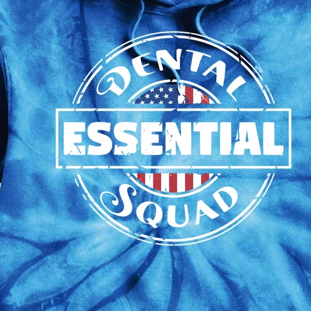 Dentist Assistant Orthodontic Essential Dental Squad Gift Tie Dye Hoodie