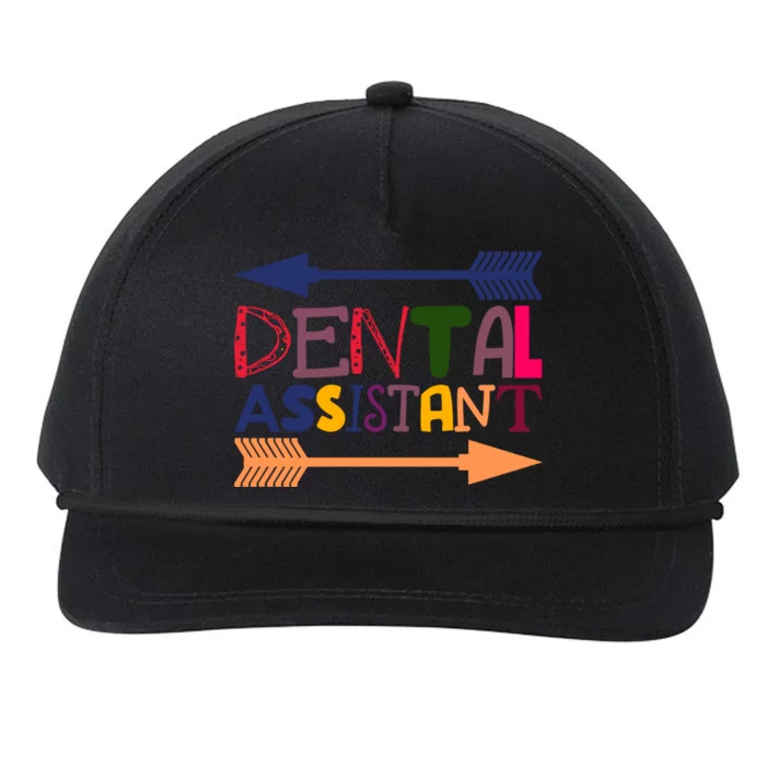 Dental Assistant Oral Hygienist Rdh Dentist Gift Snapback Five-Panel Rope Hat