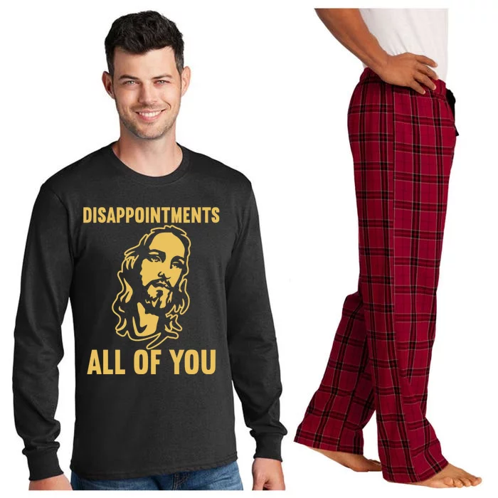 Disappointments All Of You Jesus Christ Long Sleeve Pajama Set