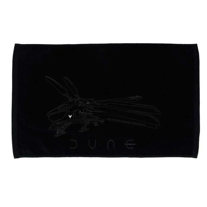 Dune Atreides Ornithopter Microfiber Hand Towel