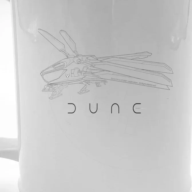 Dune Atreides Ornithopter Front & Back Beer Stein