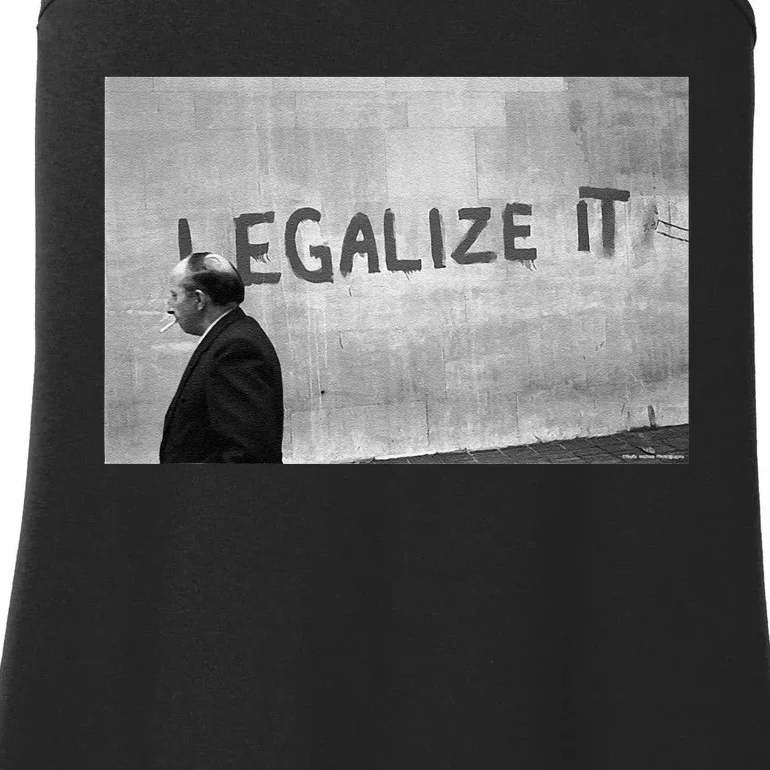 Duffy Archive Photography Legalize It Graffiti Shot Ladies Essential Tank