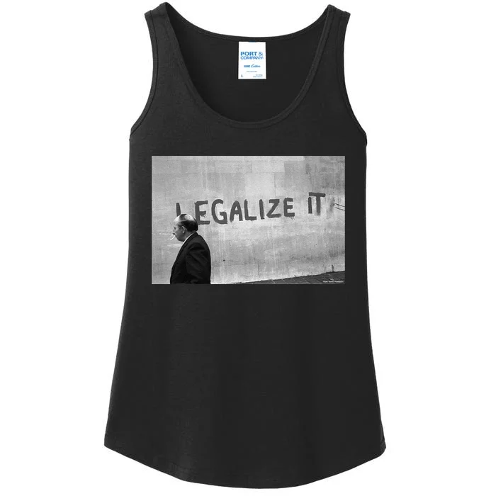 Duffy Archive Photography Legalize It Graffiti Shot Ladies Essential Tank