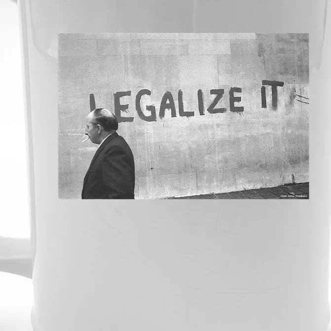 Duffy Archive Photography Legalize It Graffiti Shot Front & Back Beer Stein