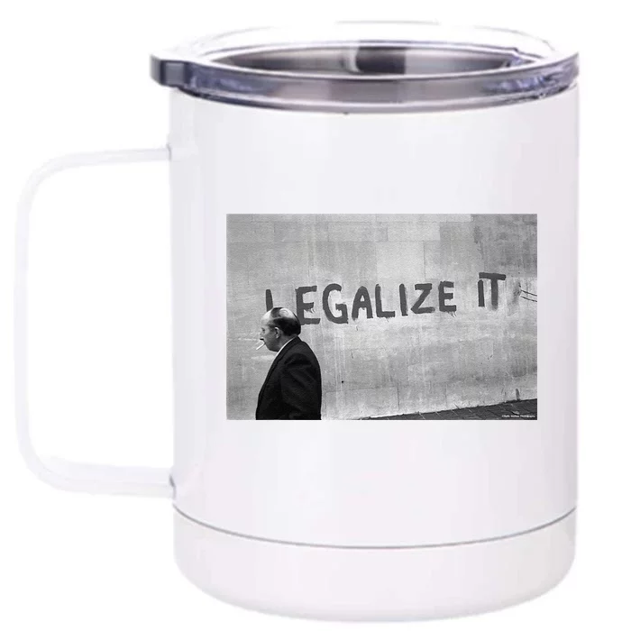 Duffy Archive Photography Legalize It Graffiti Shot Front & Back 12oz Stainless Steel Tumbler Cup