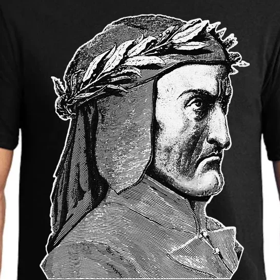 Dante Alighieri Portrait Gustave Dore Divine Comedy Pajama Set