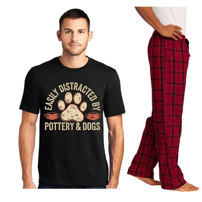 Dogs And Pottery Ceramic Artist Pajama Set