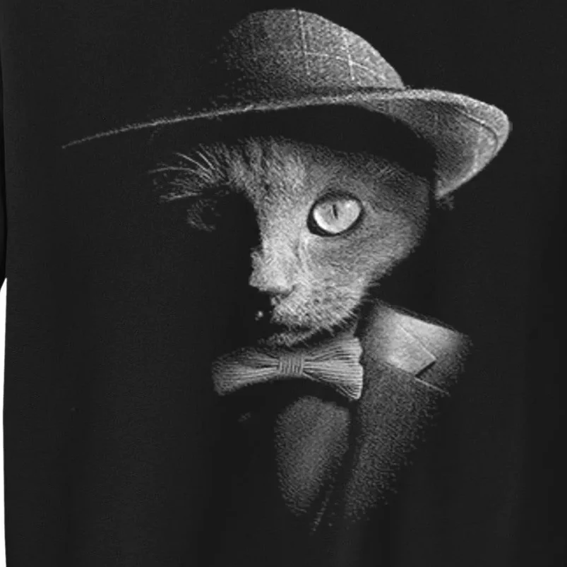 Dapper Cat Tall Sweatshirt